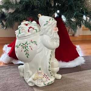 Lenox  Santa Cookie Jar